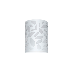 APLIQUE 1 LUZ HORMIGON E-27 FLOR(150x74x200MM.)