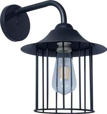 AP CHOZA 1 LUZ ( H-290 ) NEGRO