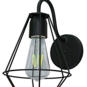 APLIQUE ORLEANS (H-260 X A-180 X L-235) NEGRO