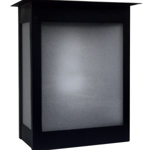 FAROL DE PARED ( H-240 ) NEGRO