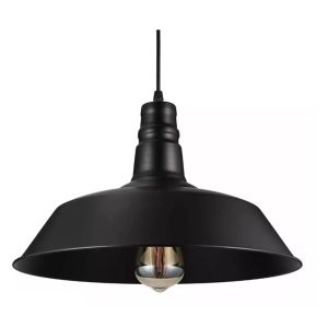 COLGANTE CAMPANA GALPONERA E-27 D-260 NEGRO