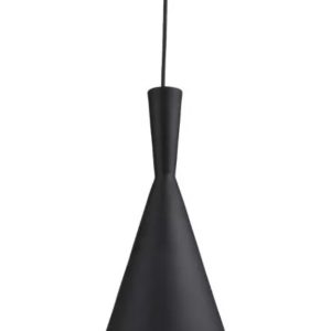 COLGANTE CAMPANA NEGRO CON DORADO