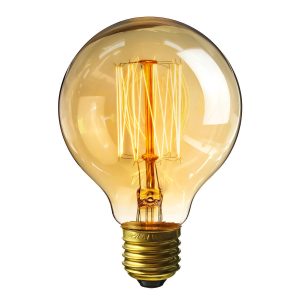 LAMPARA VINT. INCANDESCENTE G-80 DIMER. 40W 80X116 GLOBO