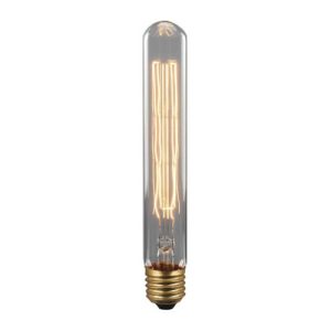 LAMPARA VINTAGE INCANDESCENTE T28 60W DIMER.28X300 TUBULAR