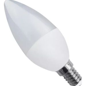 LAMPARA LED VELA 8W E14 FRIA