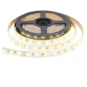 CINTA LED FRIA 6500K 120 LED / 12V / IP20 / 8mm x 5mt. SMD 2835