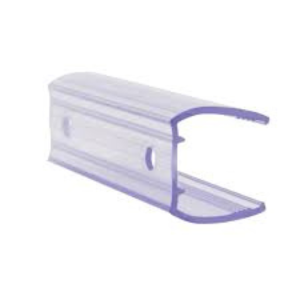 PERFIL PARA TIRA DE NEON (PLAST.TRANSP.) 6X46mm